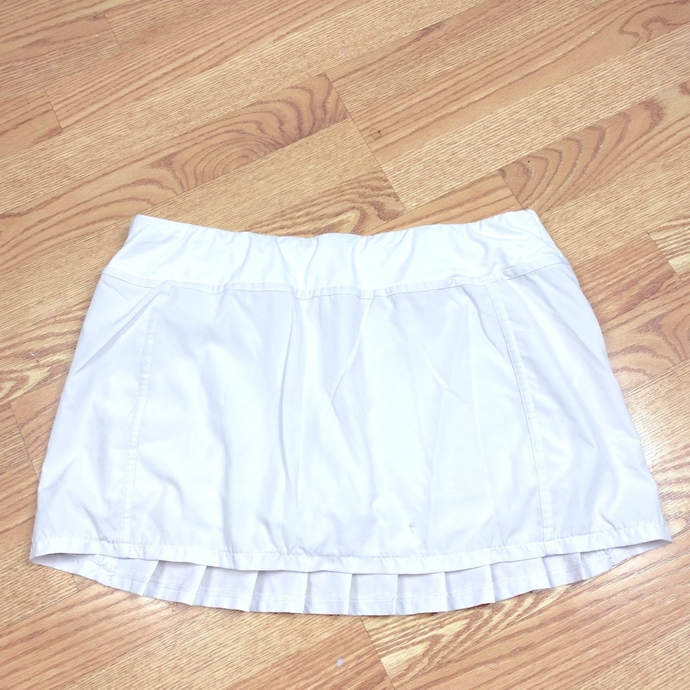 Fabletics White Sport Skirt Size XL